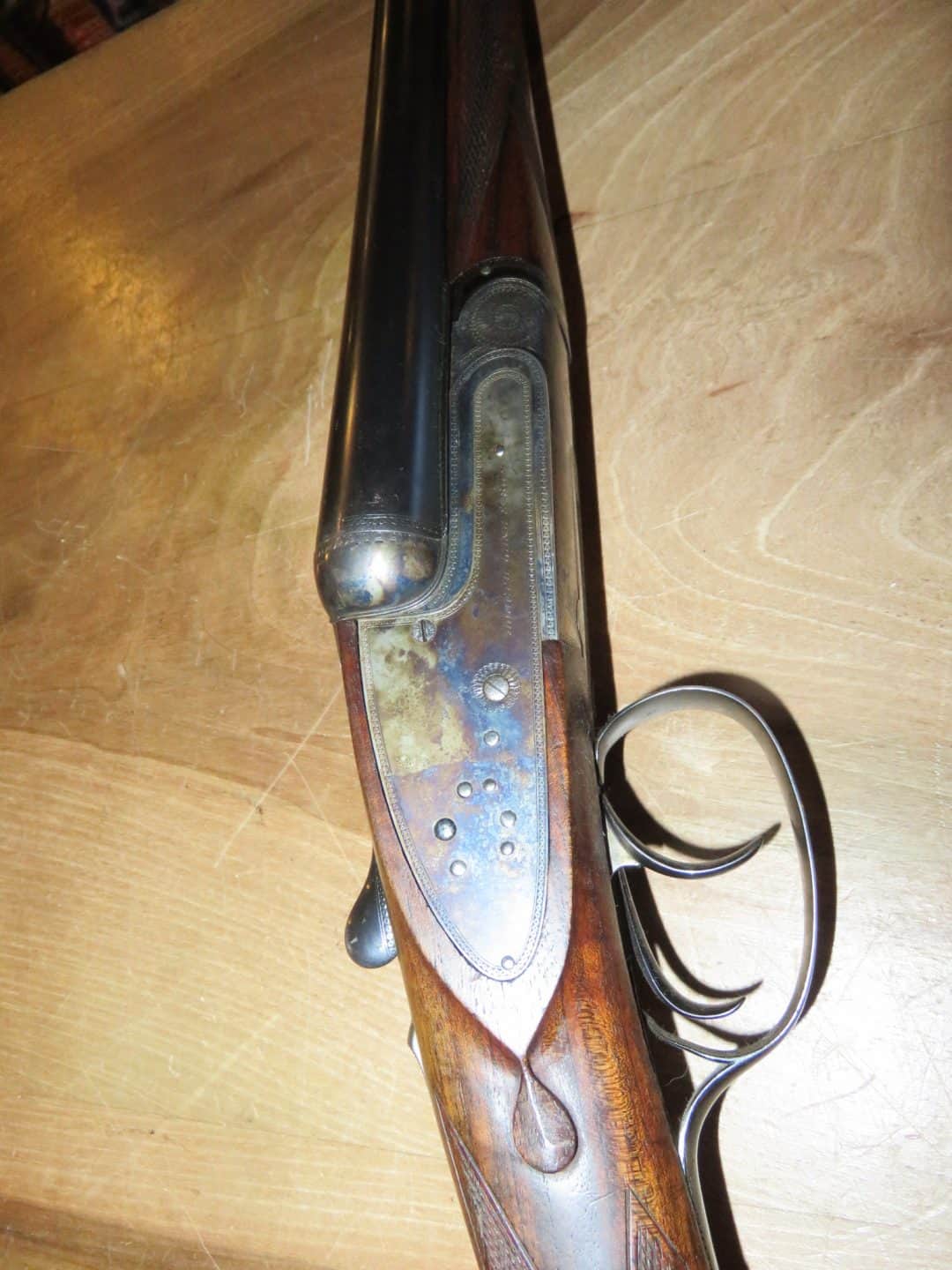 Fusil à Platine Joseph Lang & Son 12/65 éjecteur très bon état