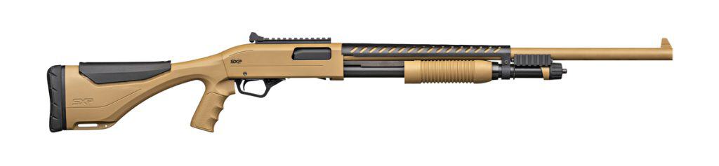 Fusil à pompe rayé Winchester SXP Extreme Dark Earth Defender Rifled cal12/76 canon 61 capacité 4+1 – Image 2