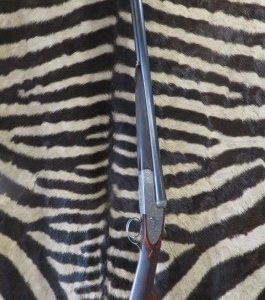 Fusil juxtaposé PIOTTI à platines - crosse Anglaise cal.20/70 canons 70 cm 1/4 3/4 - mallette