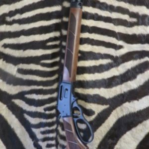 Carabine à levier sous garde SMITH & WESSON Model 1954 Bois cal.44 Rem Mag canon 47 cm fileté.