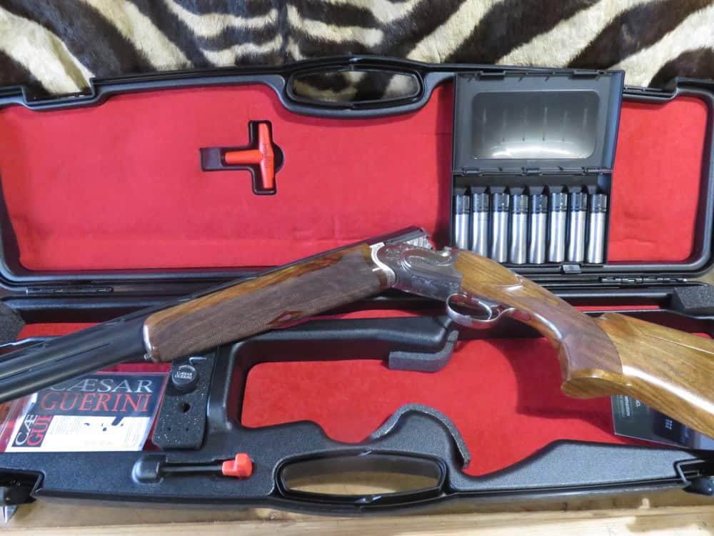 Fusil CAESAR GUERINI Invictus I Ascent TRAP acl.12/70 canons 76 cm 8 chokes bande 1/2 haute – Image 12