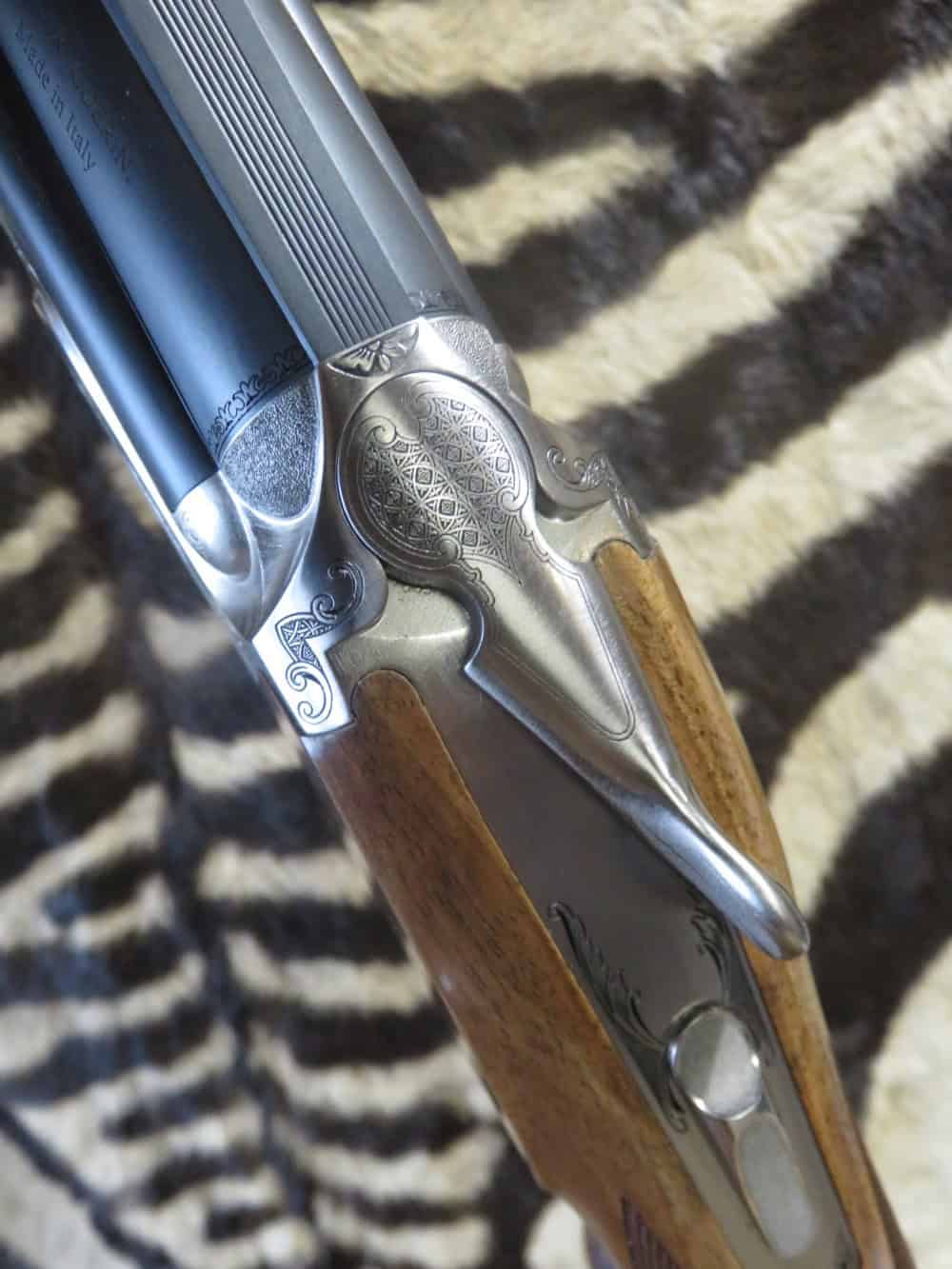 Fusil CAESAR GUERINI Invictus I Ascent TRAP acl.12/70 canons 76 cm 8 chokes bande 1/2 haute – Image 8