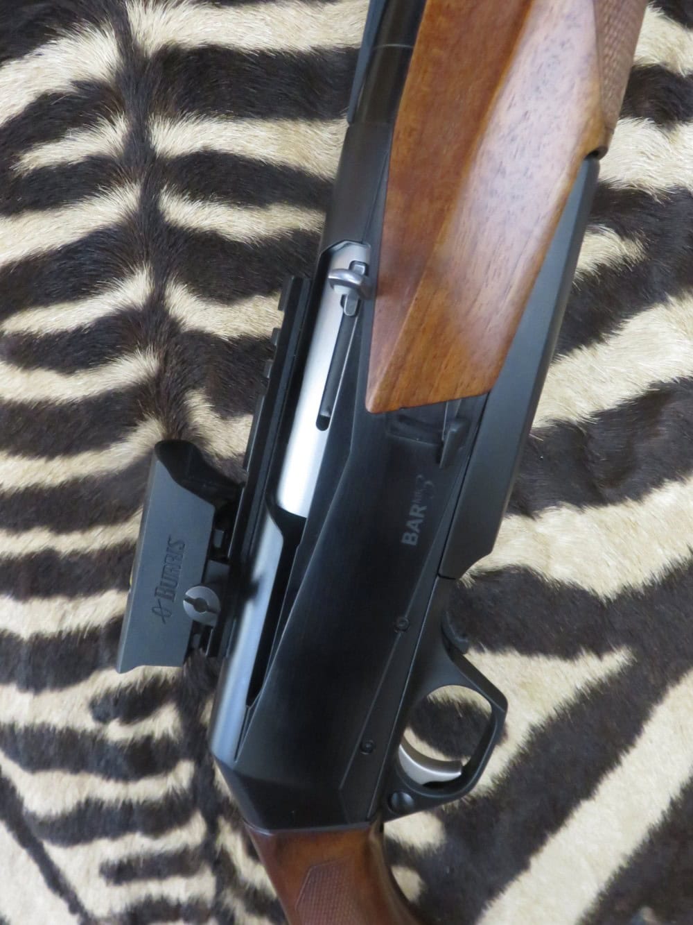 Carabine BROWNING Bar Mk3 cal.300wm canon 53 cm - point rouge Burris – Image 5