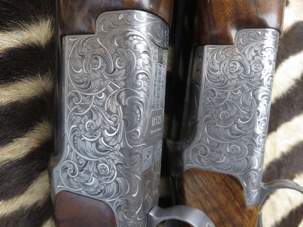 Paire de fusils BROWNING B525 HTG Médaillon Silver cal.20/76 canons 76 cm 5 chokes - mallettes opaline – Image 4