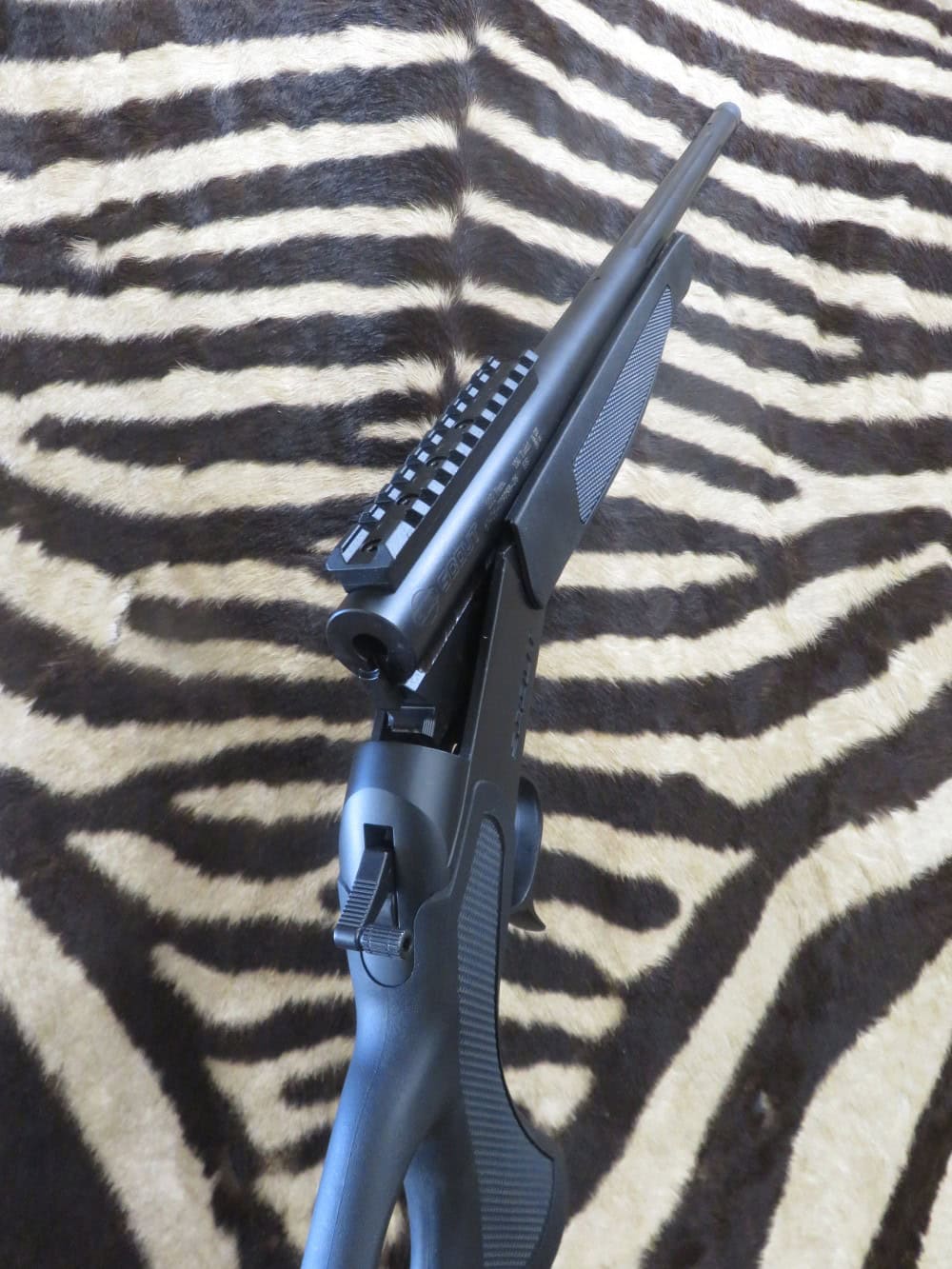 Kipplauf CVA Scout Take-Down Thumbole blued black cal.222Rem canon 51 cm fileté – Image 9