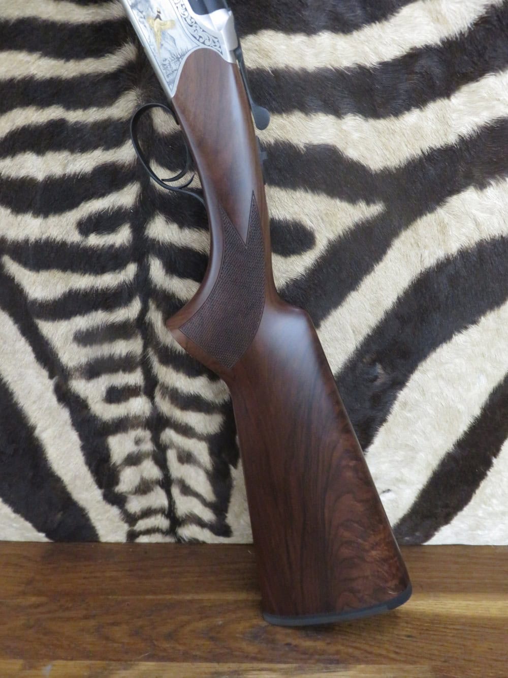 Fusil HUGLU Eagle Gravé Ergal cal.28/76 canons 71 cm 5 chokes - mallette – Image 9