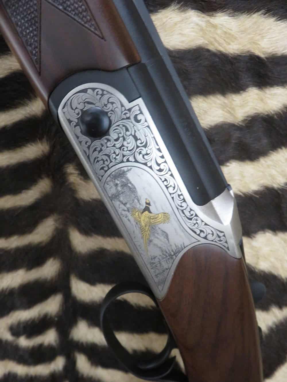 Fusil HUGLU Eagle Gravé Ergal cal.28/76 canons 71 cm 5 chokes - mallette – Image 7