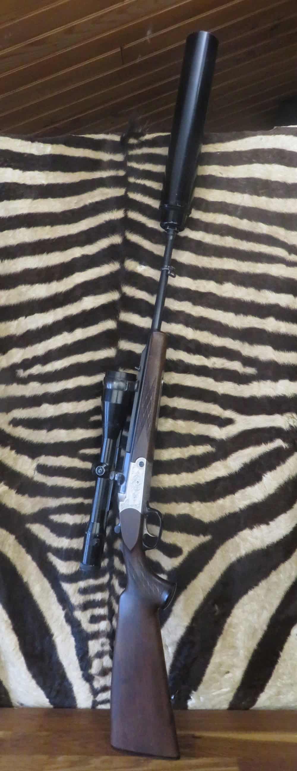 Kipplauf BLASER K77 cal.7x65R canon 51 cm avec silencieux et lunette ZEISS