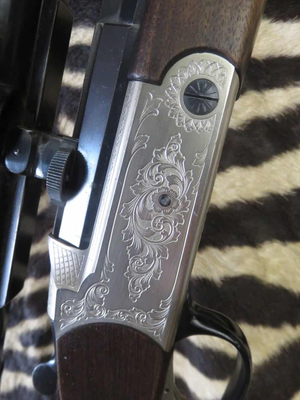 Kipplauf BLASER K77 cal.7x65R canon 51 cm avec silencieux et lunette ZEISS – Image 6