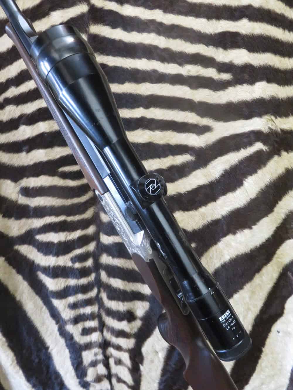 Kipplauf BLASER K77 cal.7x65R canon 51 cm avec silencieux et lunette ZEISS – Image 9
