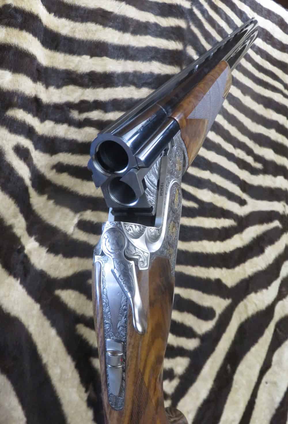 Fusil CAESAR GUERINI Invictus III sporting GAUCHER cal.12/76 canons 76 cm 8 chokes - mallette – Image 11