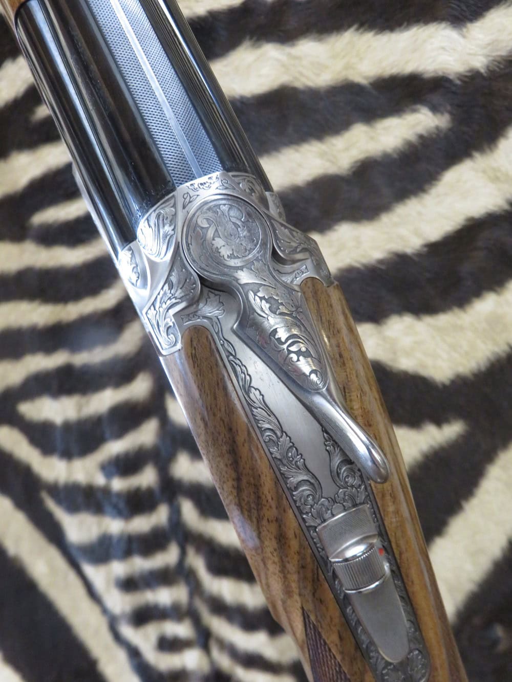 Fusil CAESAR GUERINI Invictus III sporting GAUCHER cal.12/76 canons 76 cm 8 chokes - mallette – Image 8