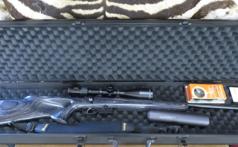 Carabine CZ 527 Varmint cal.222Rem canon mi-lourd 65 cm - silencieux - lunette - mallette – Image 14