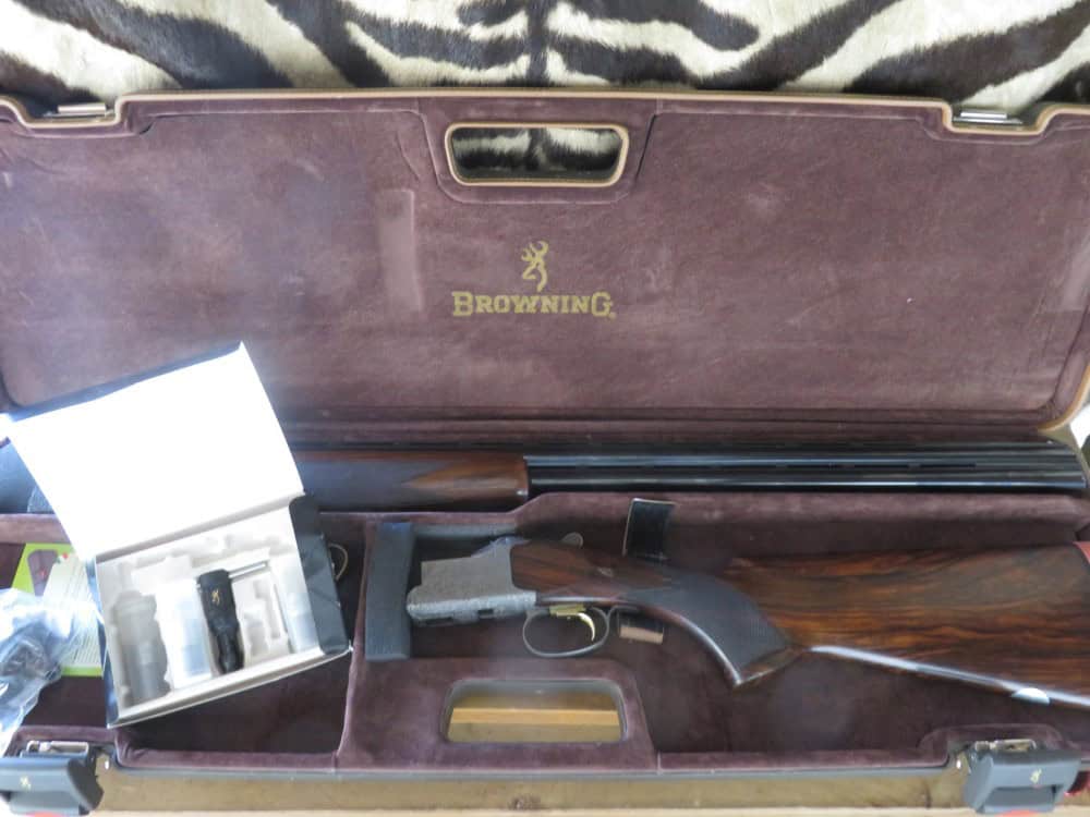 Fusil BROWNING B525 Sporter Prestige cal.20/76 canons 76 cm 5 chokes - mallette Opaline – Image 13