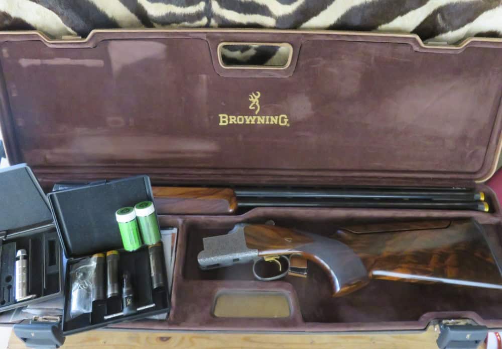 Fusil BROWNING XS Exquisite cal.12/76 canons 76 cm 7 chokes - mallette Opaline – Image 14