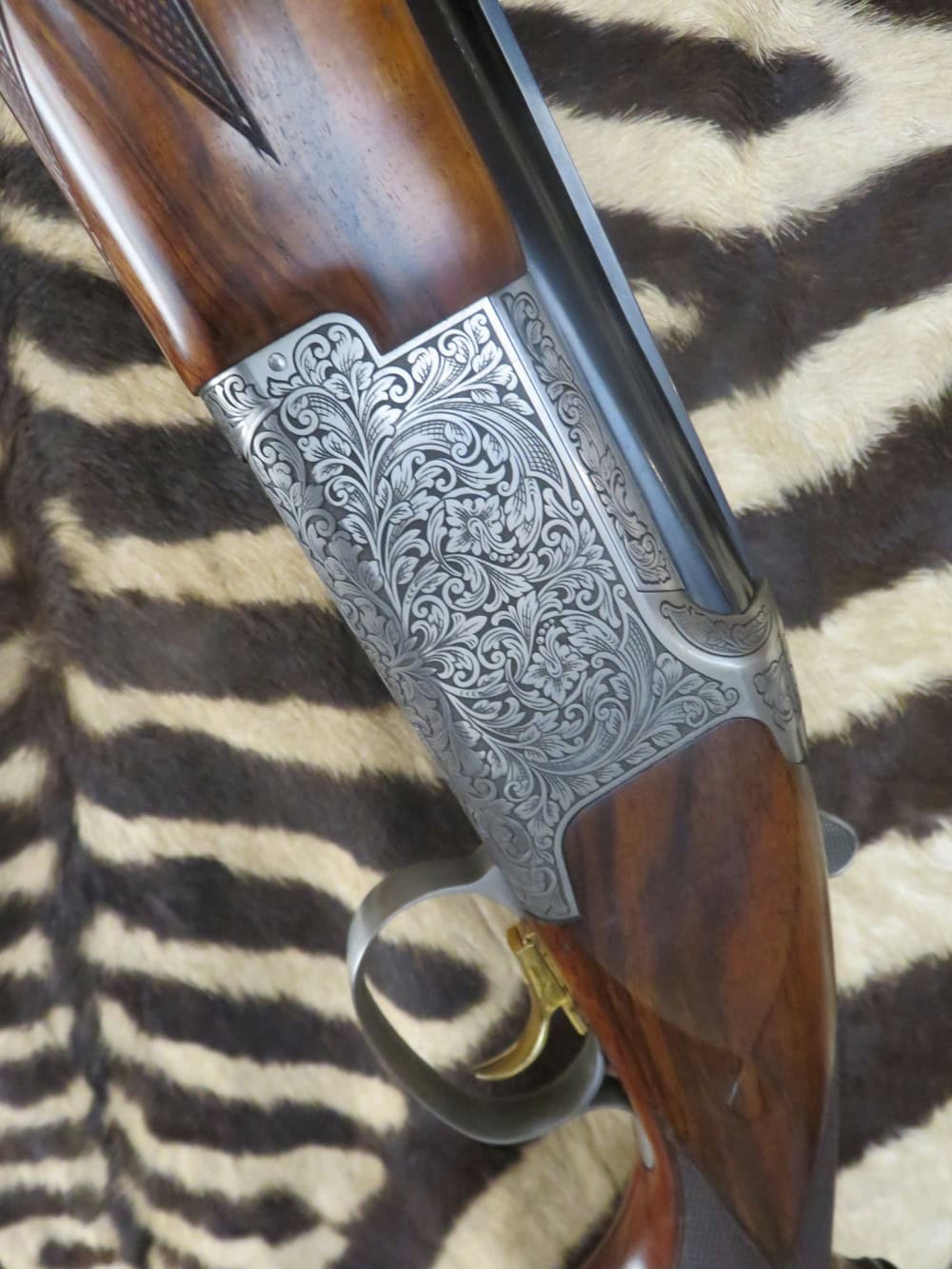 Fusil BROWNING XS Exquisite cal.12/76 canons 76 cm 7 chokes - mallette Opaline – Image 7