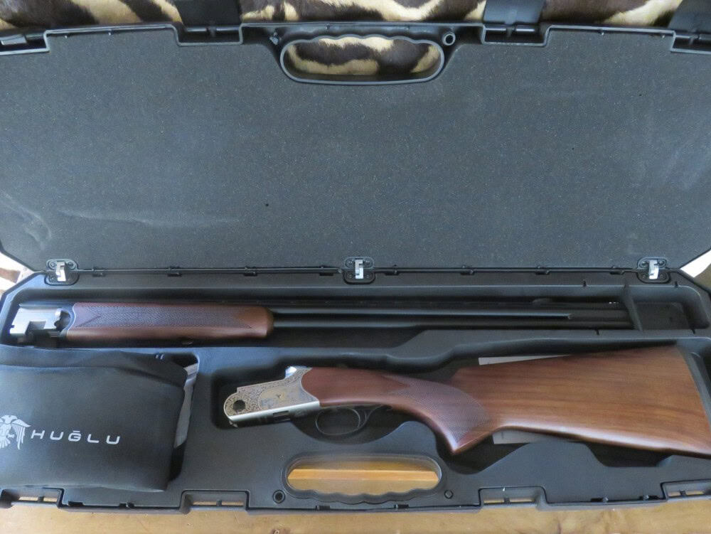 Fusil HUGLU Eagle Gravé cal.410 canons 71 cm 1/4 1/2 - mallette – Image 12