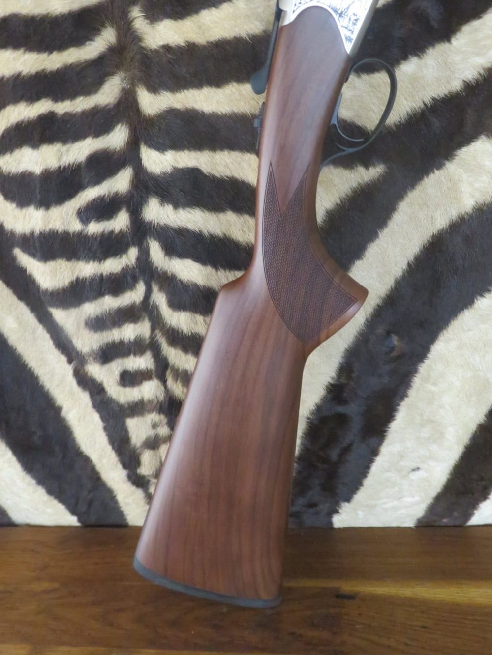 Fusil HUGLU Eagle Gravé cal.410 canons 71 cm 1/4 1/2 - mallette – Image 10