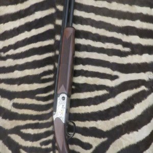 Fusil HUGLU Eagle Gravé cal.410 canons 71 cm 1/4 1/2 - mallette