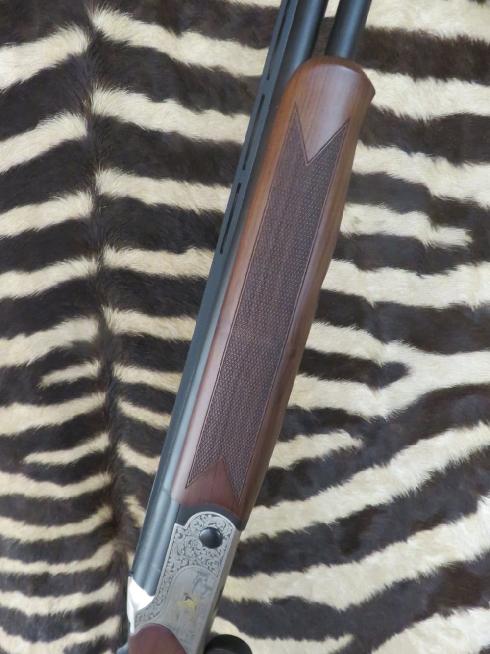 Fusil HUGLU Eagle Gravé cal.410 canons 71 cm 1/4 1/2 - mallette – Image 3