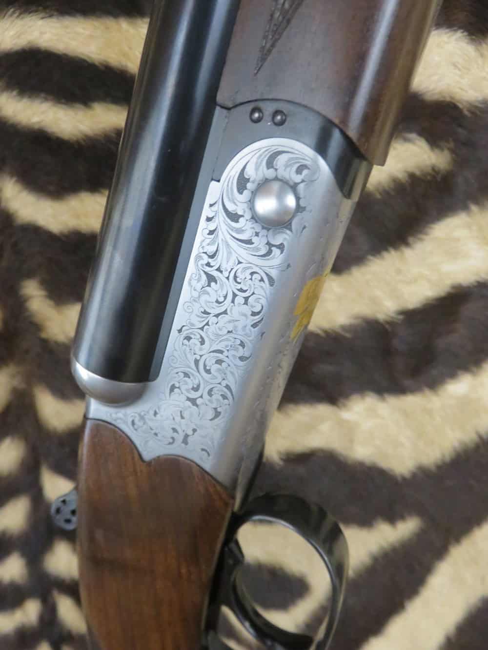 Fusil juxtaposé FAIR Iside G2 éjecteurs cal.28/76 canons 71 cm 5 chokes - mallette – Image 5