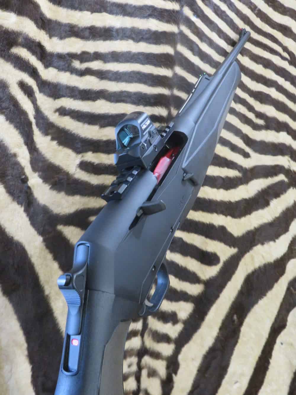 Carabine BROWNING Bar Mk3 Compo cal.300 wm - point rouge et mallette – Image 10