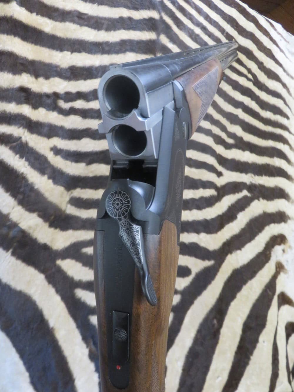 Fusil COUNTRY superposé cal.12/76 bascule acier noire canons 76 cm 5 chokes – Image 10