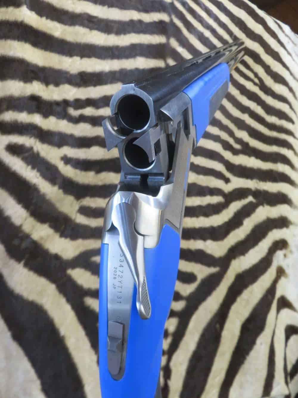 SERIE LIMITEE - Fusil BROWNING B525 Compo Blue Adjust cal.12/76 canons 76 cm 5 chokes - mallette – Image 10