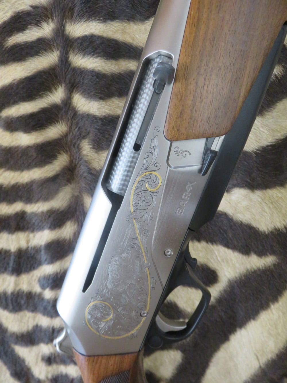 Carabine BROWNING BAR 4X Ultimate Pistol Wood Gr.2 cal.300wm canon 61 cm fileté – Image 5
