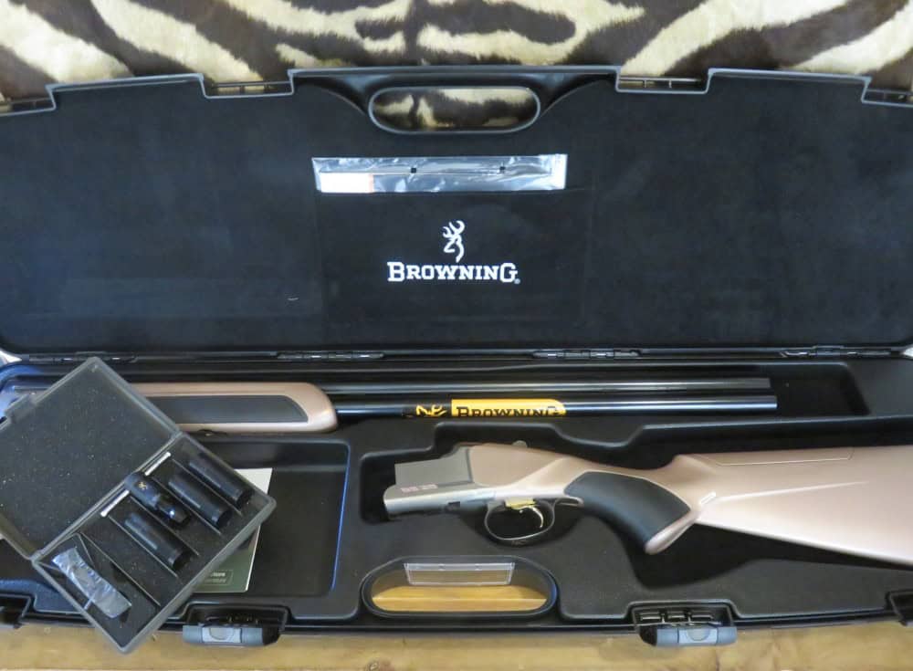 SERIE LIMITEE - Fusil BROWNING B525 Compo Pink Adjust cal.12/76 canons 76 cm 5 chokes - mallette – Image 10