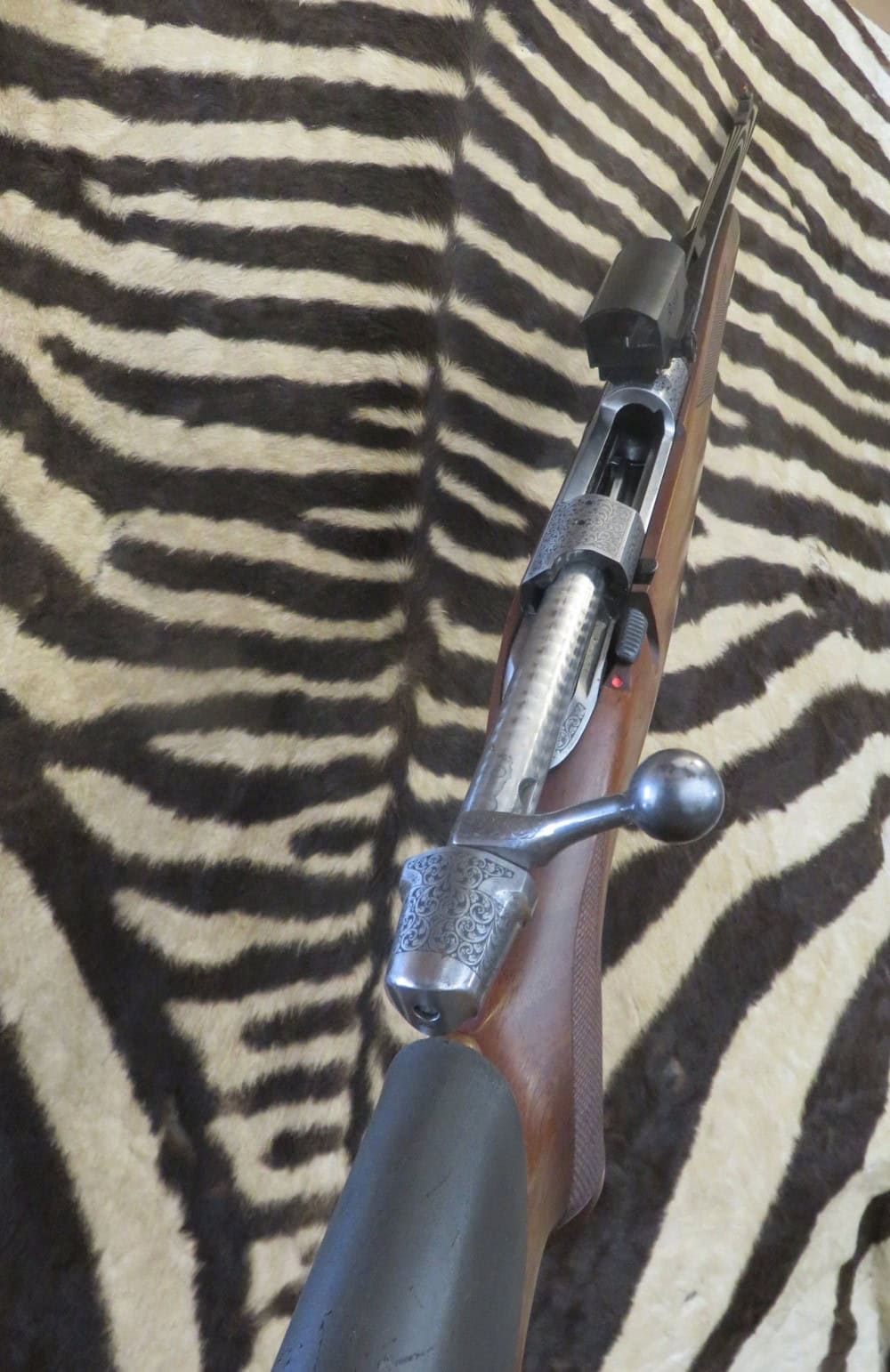 Carabine ZOLI AZ1900 "le Solitaire" cal.300wm canon 55 cm - point rouge BURRIS FastFire III – Image 9