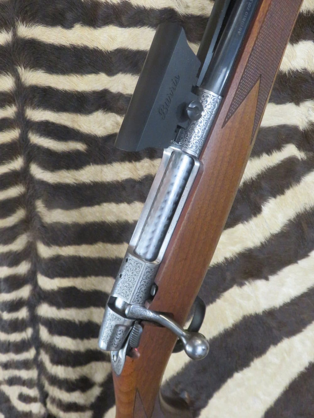 Carabine ZOLI AZ1900 "le Solitaire" cal.300wm canon 55 cm - point rouge BURRIS FastFire III – Image 5