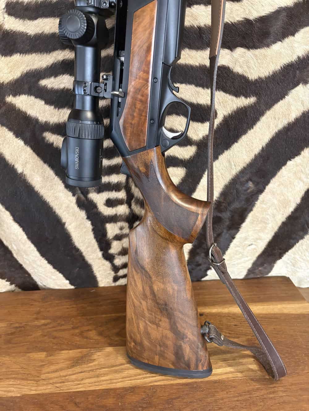 Carabine Browning Bar Zenith Wood cal.300wm ca.52cm - lunette Swarovski Z8i 1-8x24 - mallette – Image 13