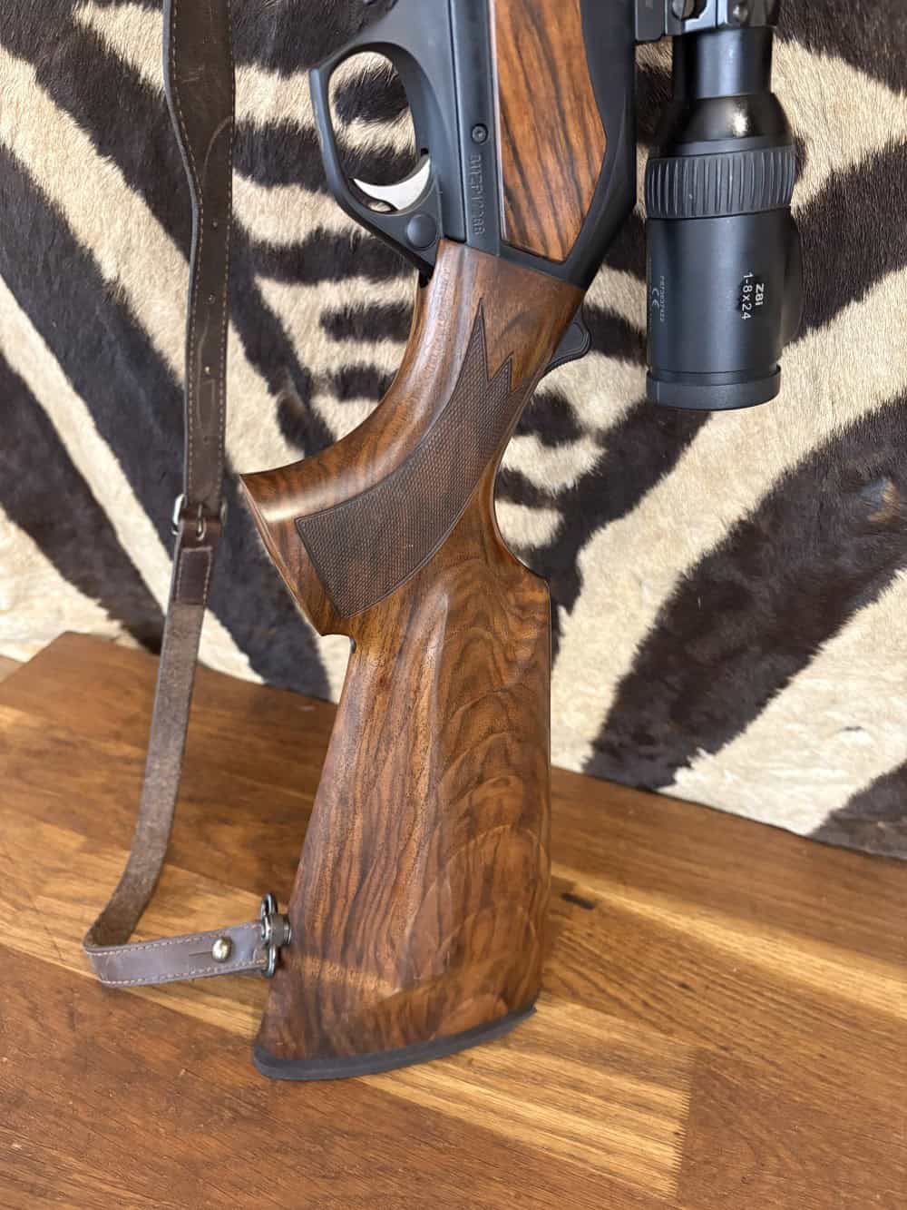 Carabine Browning Bar Zenith Wood cal.300wm ca.52cm - lunette Swarovski Z8i 1-8x24 - mallette – Image 9