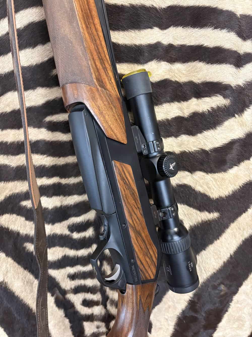 Carabine Browning Bar Zenith Wood cal.300wm ca.52cm - lunette Swarovski Z8i 1-8x24 - mallette – Image 8