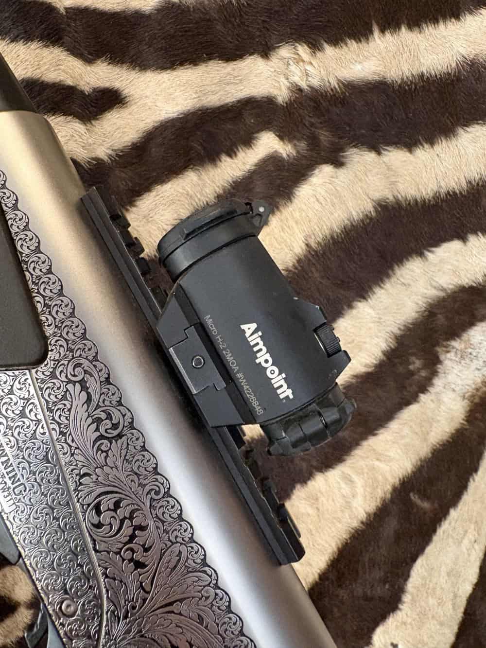 Carabine Browning Bar 4X Platinium compo marron-noir cal.300wm ca.62 - aimpoint micro H2 - mallette – Image 3