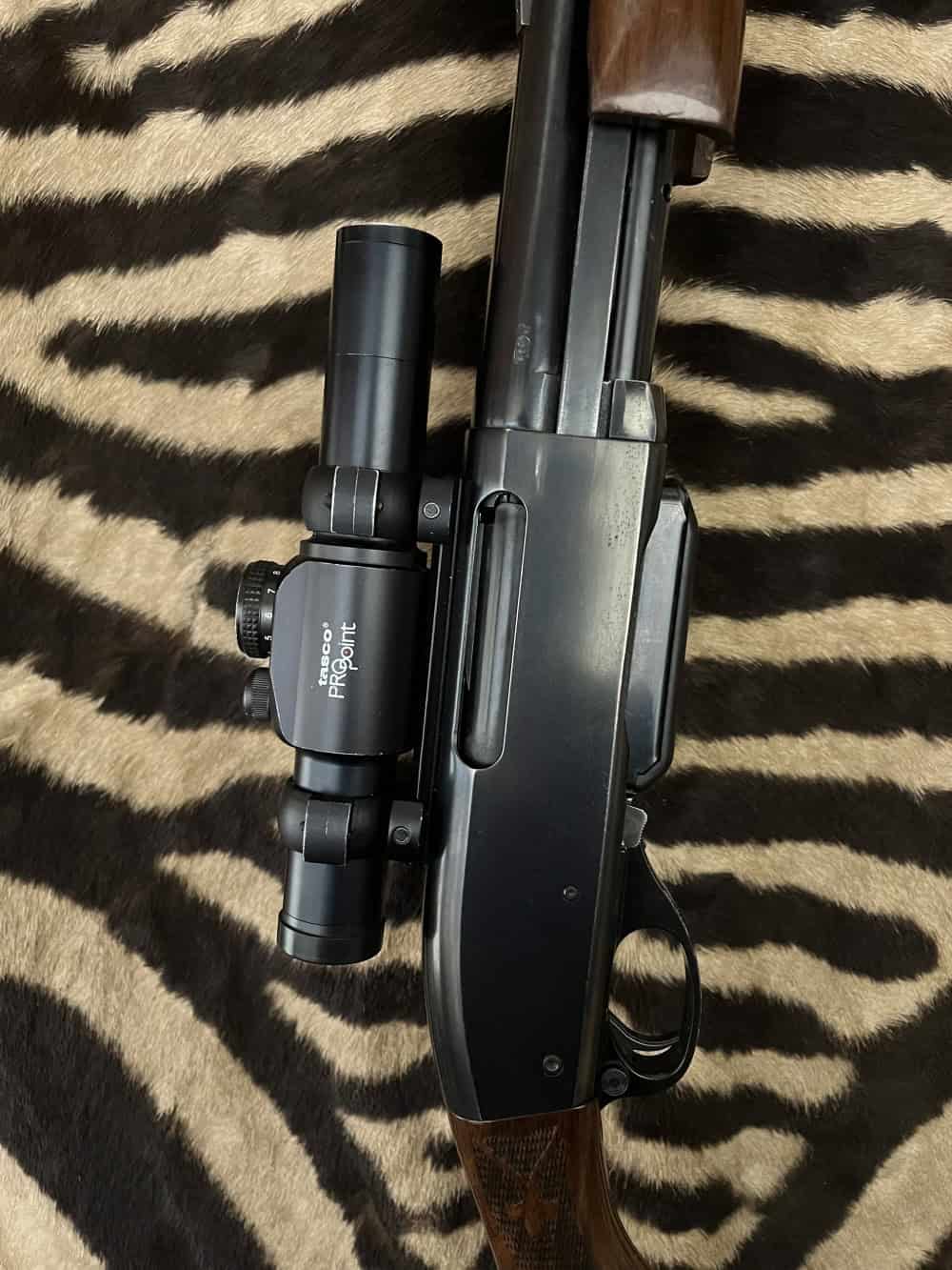REMINGTON Pompe Mod.7600 35 WEHLEN - ca.56cm - Tasco pro point – Image 10