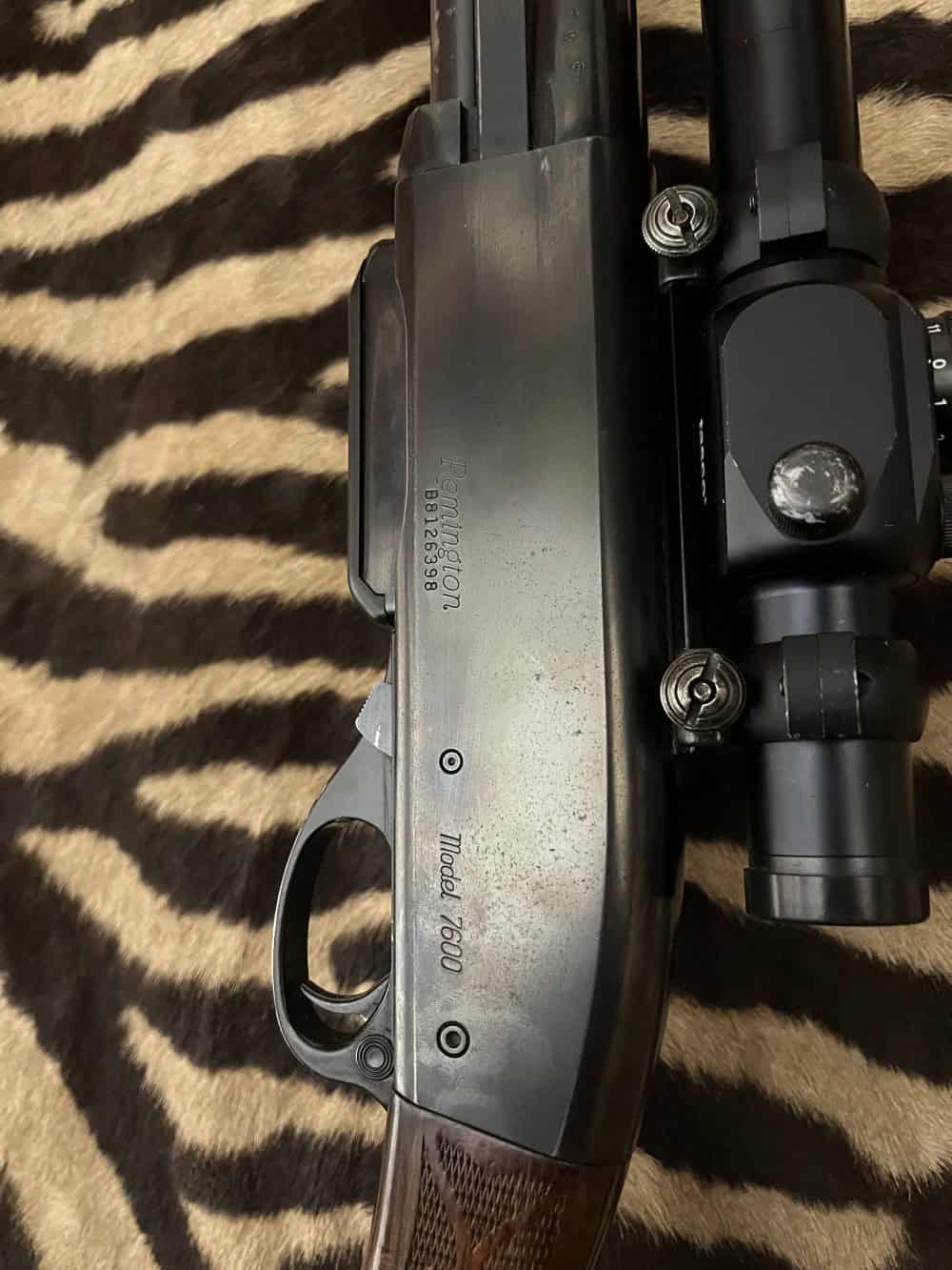 REMINGTON Pompe Mod.7600 35 WEHLEN - ca.56cm - Tasco pro point – Image 7