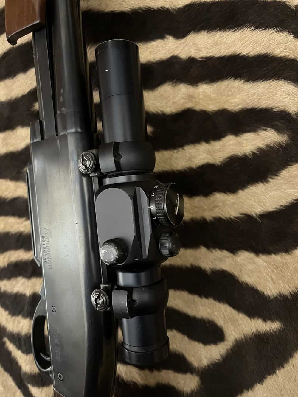 REMINGTON Pompe Mod.7600 35 WEHLEN - ca.56cm - Tasco pro point – Image 6